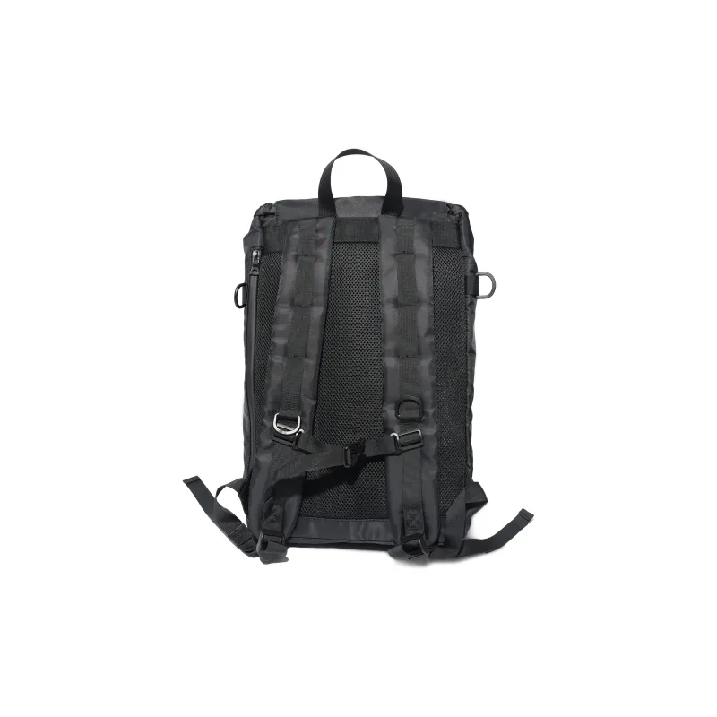 KILLWINNER Polyester Backpack Large Size Unisex Black White-6