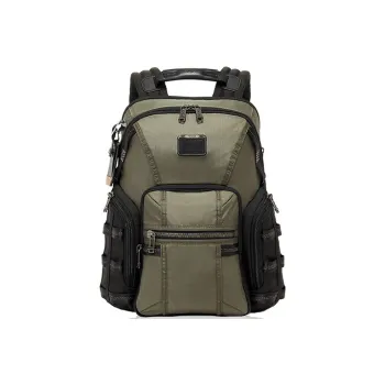 TUMI Polyamide Backpack Regular Men's Green