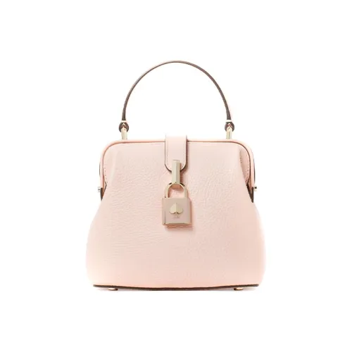 kate spade Remedy 17 Leather Single-shoulder Bag Small Wmns White-Pink
