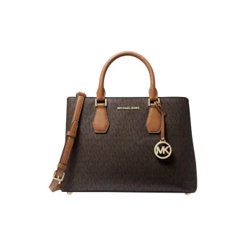 MICHAEL KORS MICHAEL KORS Handbag Collection Camille TARYN Leather Crossbody Handbag Large Size Women's Dark Brown