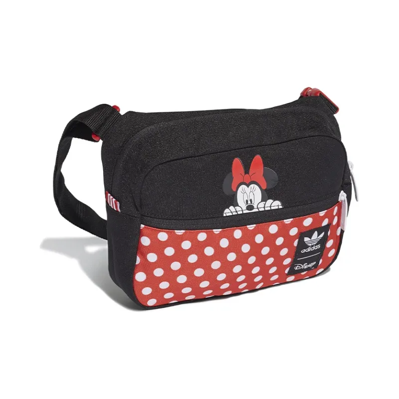 Adidas Originals Disney Collaboration Polyester Crossbody Bag, Shoulder Bag Unisex Red, Black & Multicolor-1