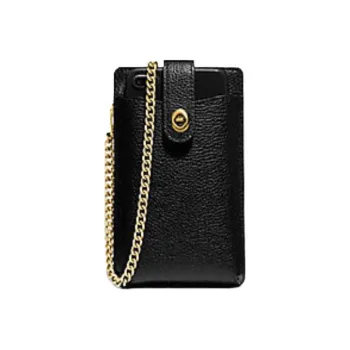 COACH Turnlock Cellphone Pouches Black