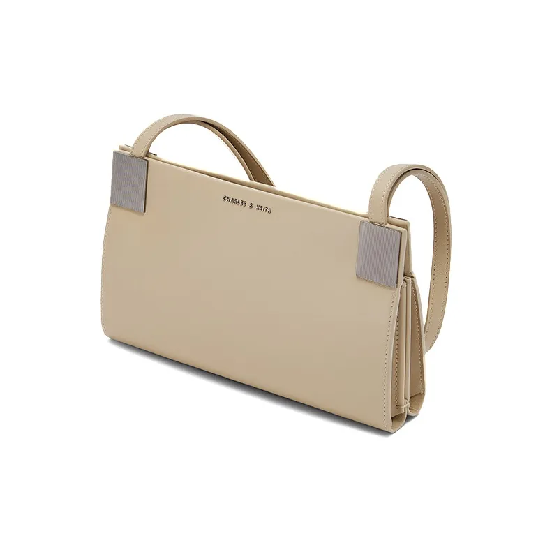 CHARLES&KEITH Cow Leather One Shoulder Bag Women's-6