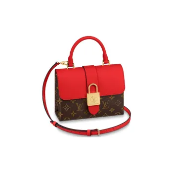LOUIS VUITTON Locky Monogram Bb Coquelicot