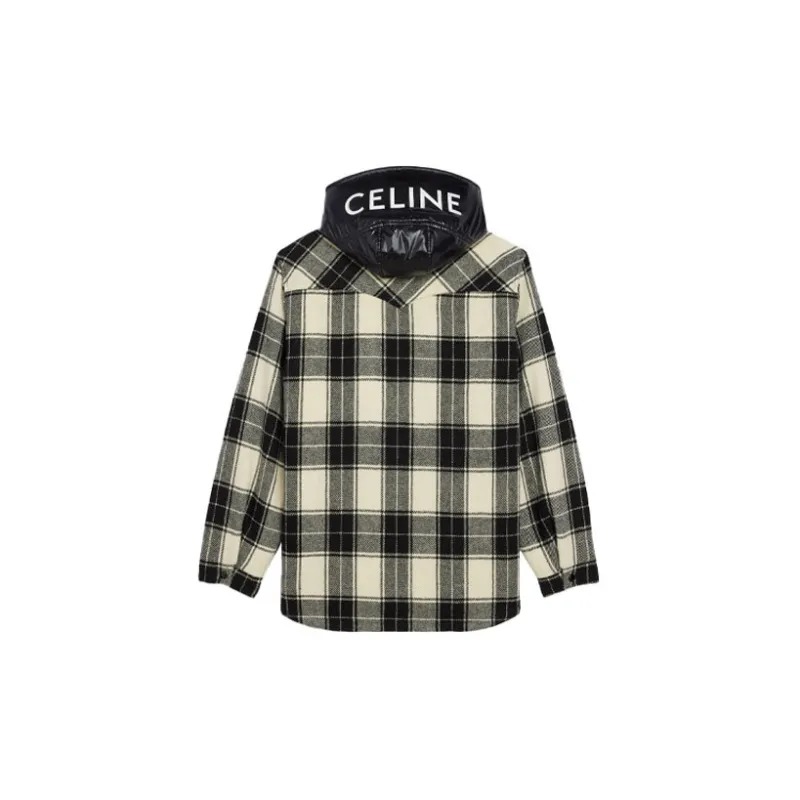 CELINE Jackets Coats Men's Natural White-1
