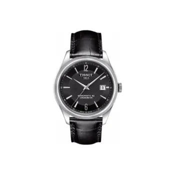 TISSOT Mechanical Movement Men's Watches Watch Black Dial