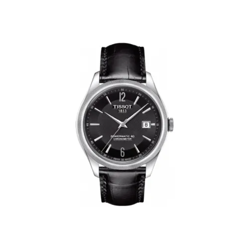 TISSOT Mechanical Movement Men's Watches Swiss Watches Black Dial