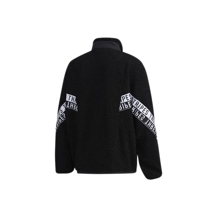 Adidas Velvet Jackets Men Black-1