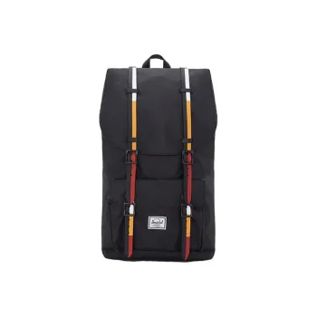 Herschel Polyester Storage Bag Backpack Large Size Unisex Black