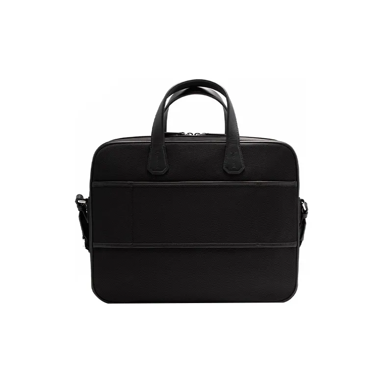 BALLY Fabric Portable Crossbody Clutch Unisex Black-2