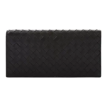 Bottega Veneta Cow Leather Wallet Men's Black