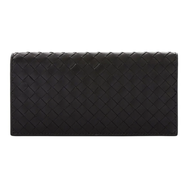 Bottega Veneta Cow Leather Wallet Men's Black-0