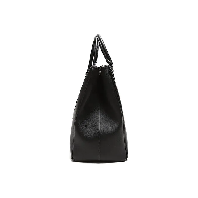 PRADA Galleria Killer Bag Leather Shoulder Bag Briefcase Handbag Men's Black-2
