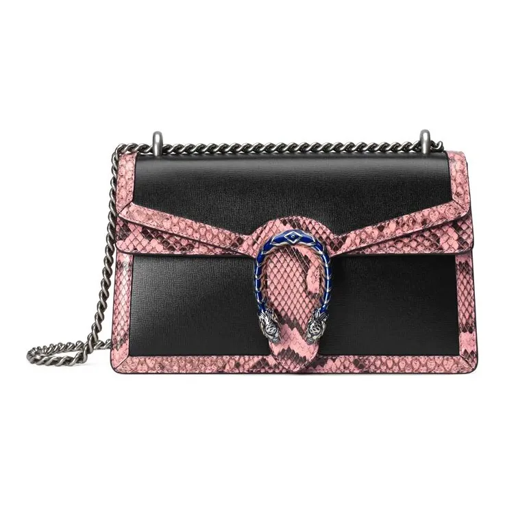 GUCCI Dionysus Leather Envelope Bag, Crossbody Bag, Shoulder Bag Small Size Women's-0