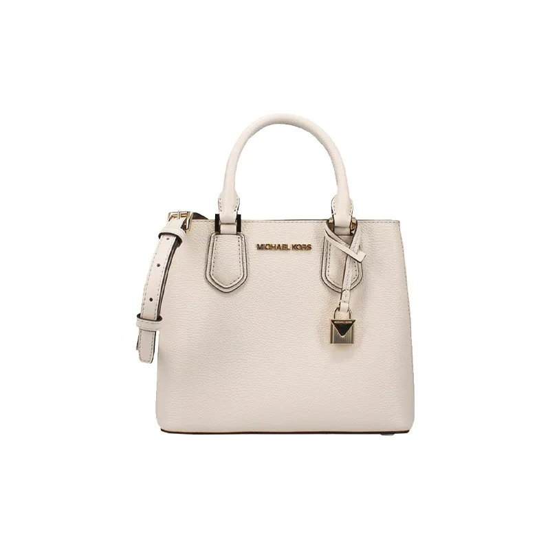 MICHAEL KORS Adele Cow Leather Shoulder Bag Crossbody Bag Handbag Women's Vanilla-0