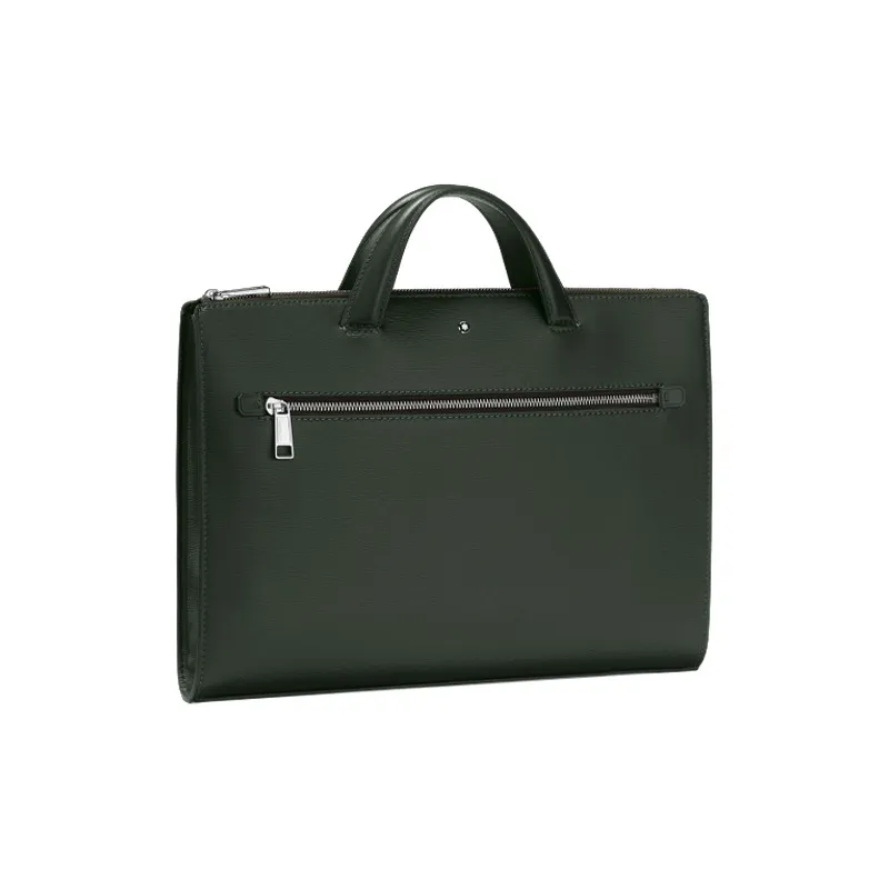 MONTBLANC Meisterstuck Leather Handbags Briefcases Men's Forest Green-1