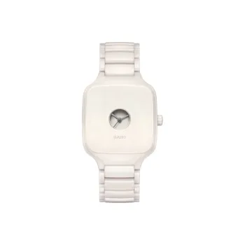 RADO Realme Collection Automatic Mechanical Movement Unisex Watch 38mm White Dial Ceramic Watch Case R27076012