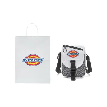 Dickies Polyester Cell Phone Pouch Crossbody Bags Regular Unisex White