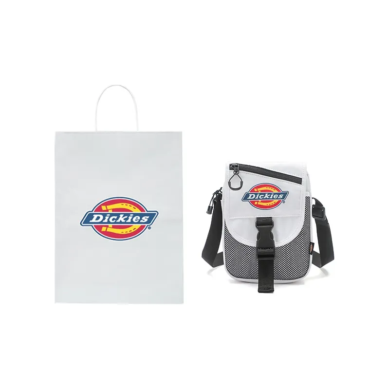 Dickies Polyester Cell Phone Pouch Crossbody Bags Regular Unisex White-0