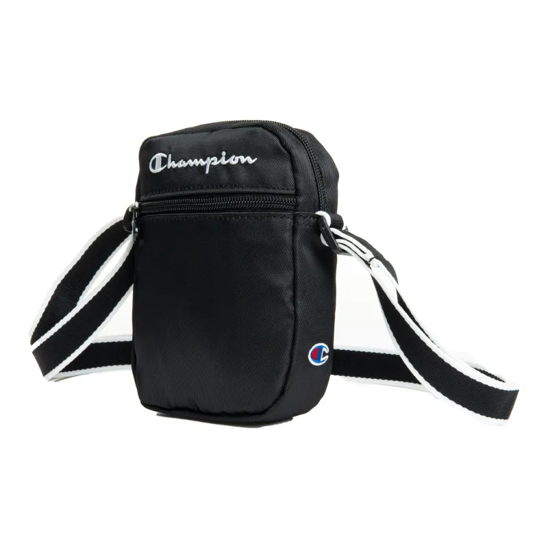 Champion Fabric Shoulder Bag, Crossbody Bag, Fanny Pack, Sling Bag Regular Unisex Black-1
