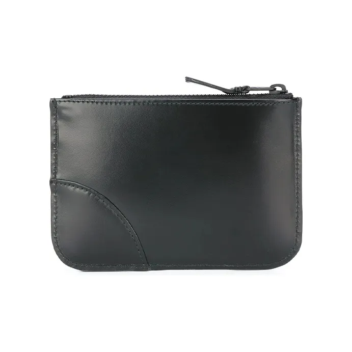 CDG Leather Wallet Unisex Black-1