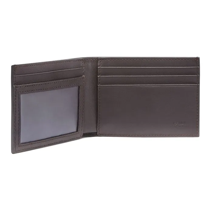 FENDI Bifold Card Holder, Wallet Men's Brown-2