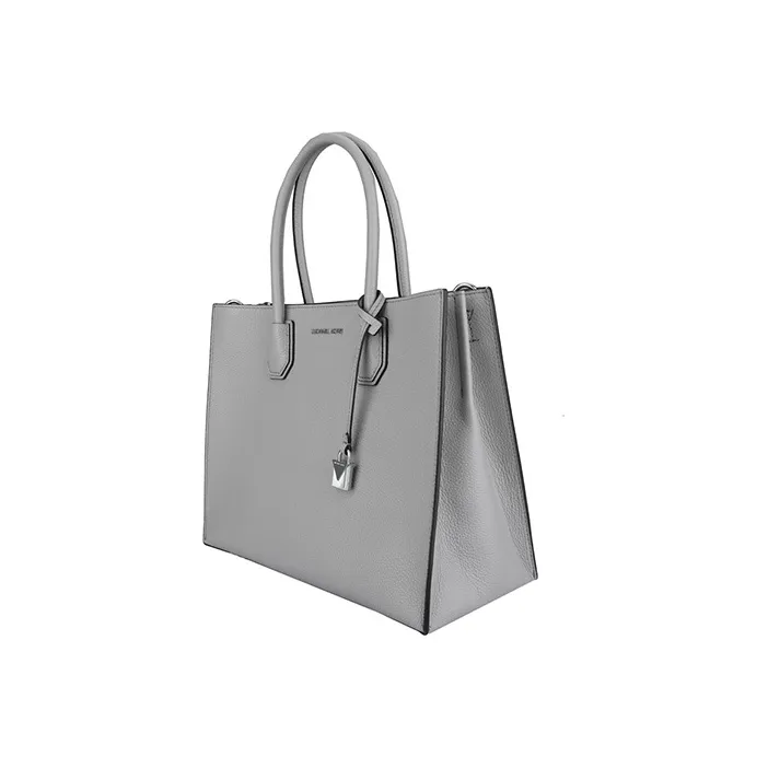 MICHAEL KORS MICHAEL KORS Handbag Collection Mercer Cow Leather Handbag Crossbody Bag Large Size Women's Gray-1