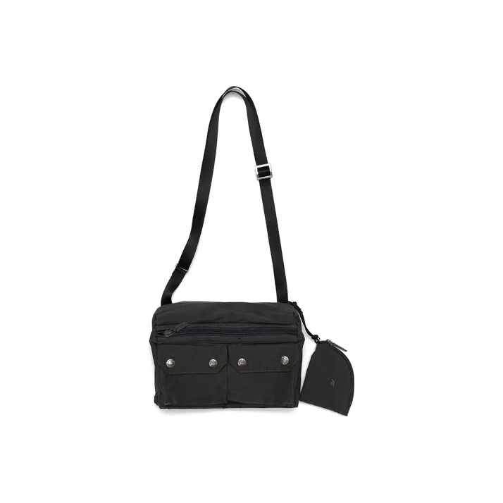 THE NORTH FACE PURPLE LABEL Nylon Crossbody Bag, Shoulder Bag Regular Unisex Black-0
