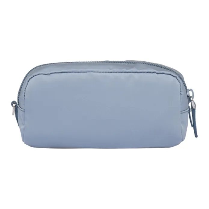 PRADA Nylon Handheld Makeup Bag Toiletry Bag Women's Light Blue-2
