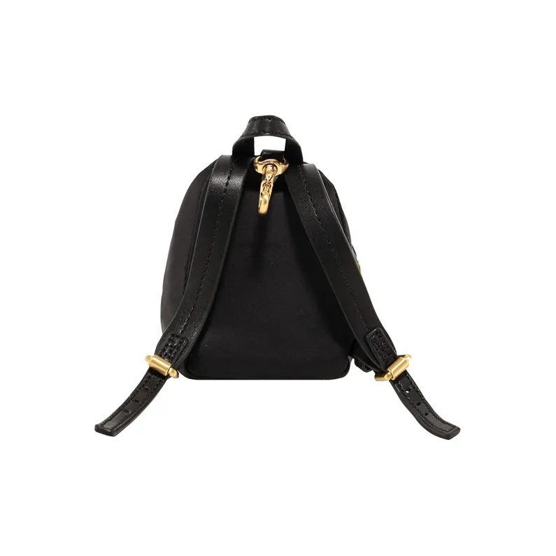 MOSCHINO Nylon Backpack Mini Unisex Black-1