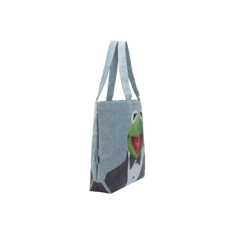 Disney X LINING Muppet Comet Products Shoulder Bags Washed Blue-2