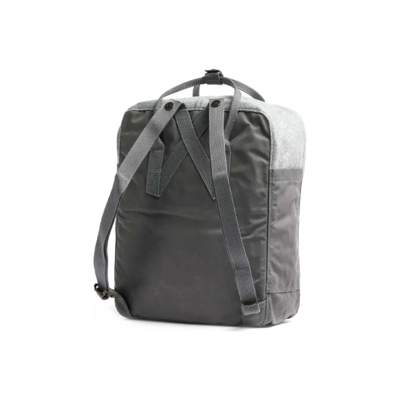 Fjallraven Wool Backpack Shoulder Bag Unisex Granite Gray-3