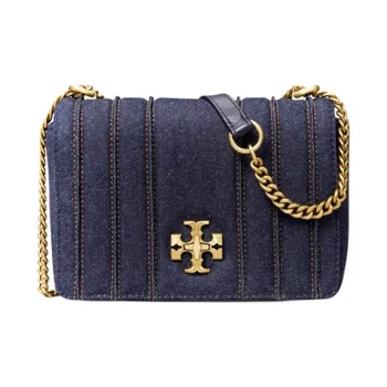 TORY BURCH Denim Shoulder Bag, Backpack, Crossbody Bag Mini Women's Blue