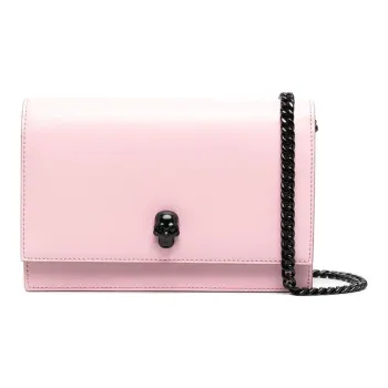 Alexander McQueen Leather Shoulder Bag Crossbody Bag Mini Women's Pink