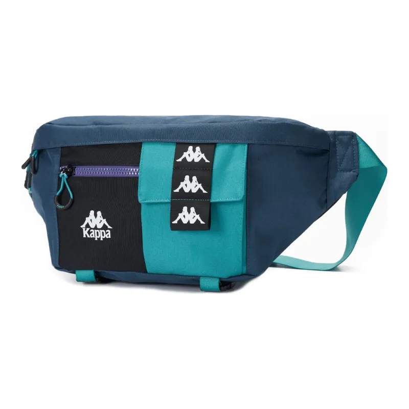 Kappa Polyester Messenger Bag One Shoulder Crossbody Sling Bag Regular Unisex Endless Blue-2