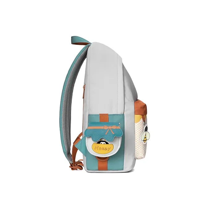 MR.ACE HOMME Polyester Laptop Backpack Regular Women's Multicolor-4