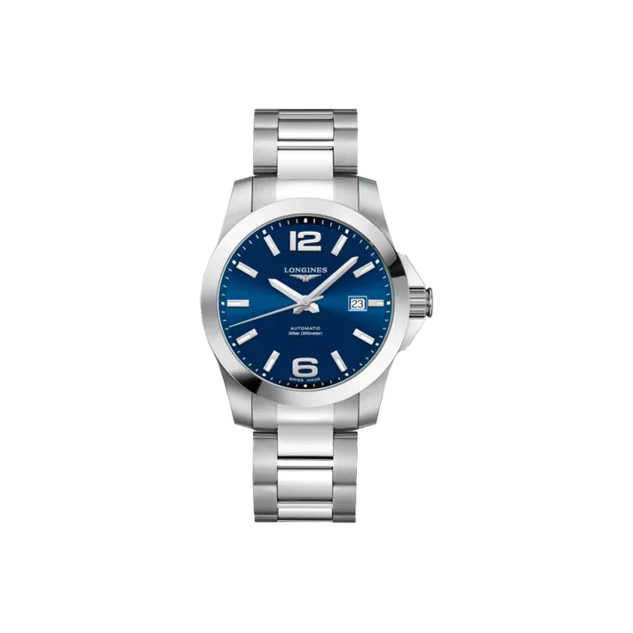 LONGINES Comcast Collection Automatic Mechanical Movement Men's Watch 41mm Blue Dial-0