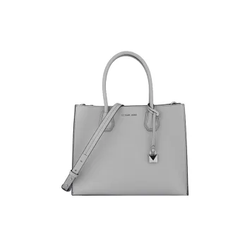 MICHAEL KORS MICHAEL KORS Handbag Collection Mercer Cow Leather Handbag Crossbody Bag Large Size Women's Gray