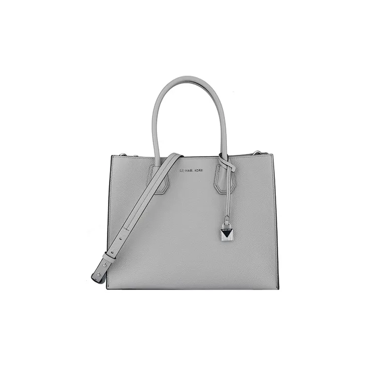 MICHAEL KORS MICHAEL KORS Handbag Collection Mercer Cow Leather Handbag Crossbody Bag Large Size Women's Gray-0