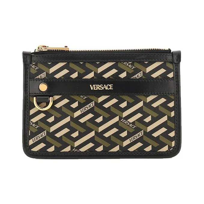VERSACE La Greca Coin Purses-0