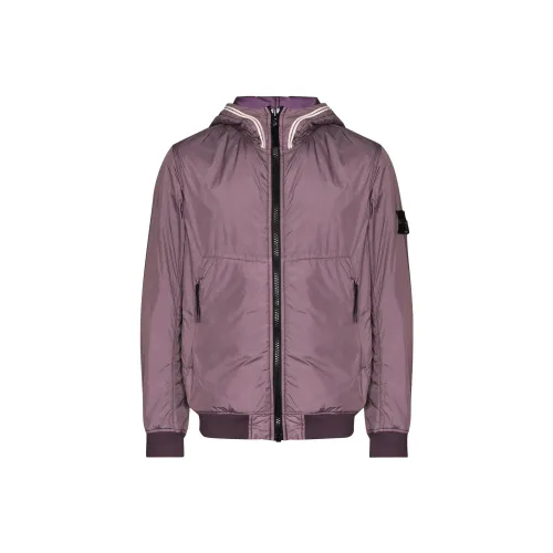 STONE ISLAND Jackets Men Purple