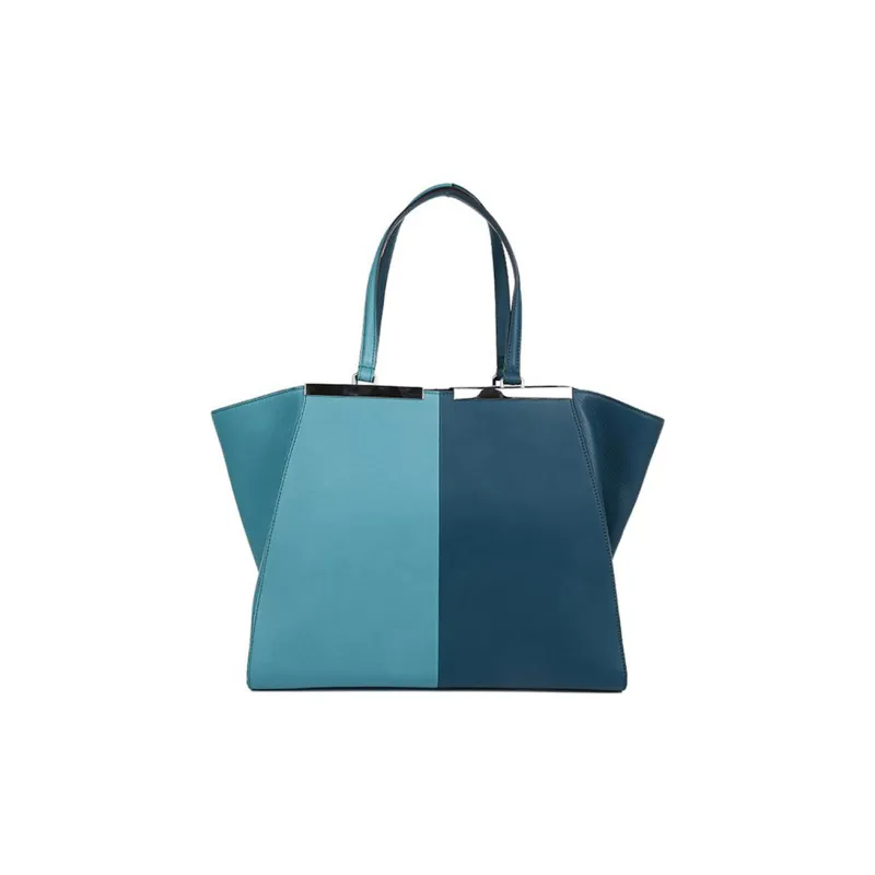 FENDI Cow Leather Tote Bag, Shopping Bag, Handbag Women's Multicolor-2