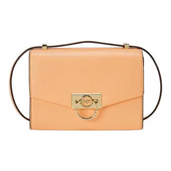 MICHAEL KORS Hendri Cow Leather Shoulder Bag Crossbody Bag Extra Small Women's Cantaloupe Color