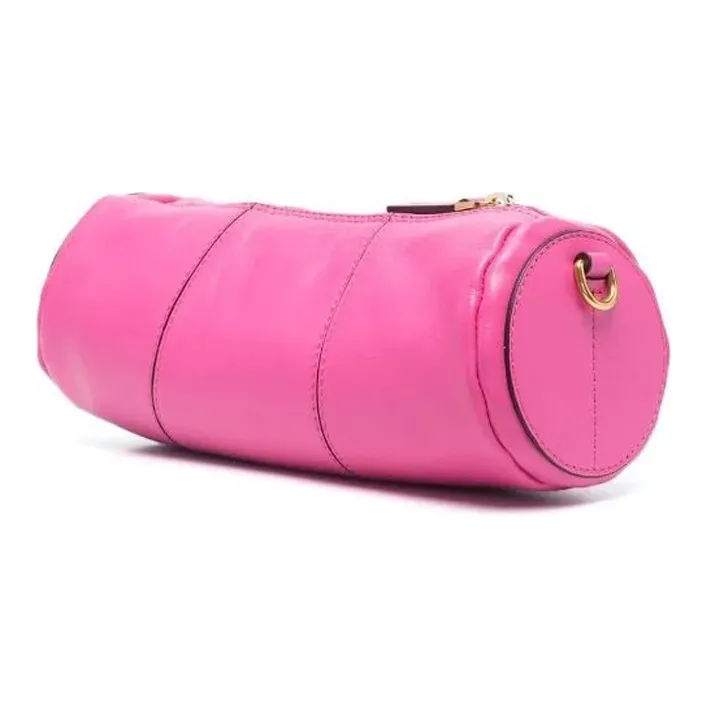Manu Atelier Calfskin Shoulder Bag Women's Fuchsia-3