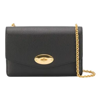 Mulberry Darley Twist Lock Chained Mini Crossbody Bag