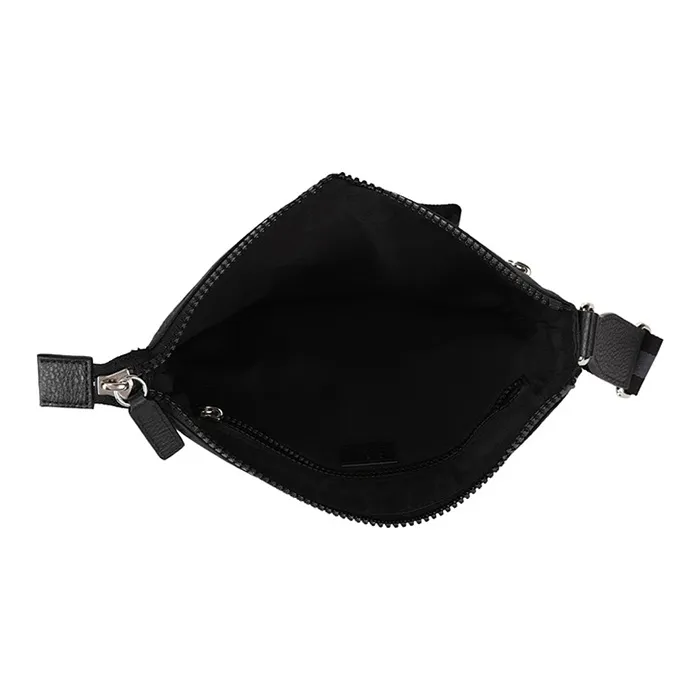 GUCCI GG Messenger Bag GUCCIssima Black-3