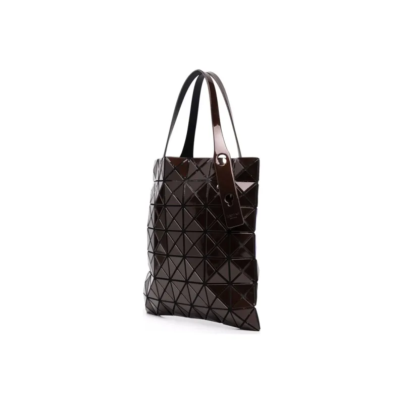 ISSEY MIYAKE Prism PVC Tote Bag Shopping Bag Handbag Shoulder Bag Regular Women's Dark Reddish Purple-3