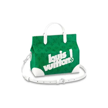 LOUIS VUITTON Litter Bag Monogram Green