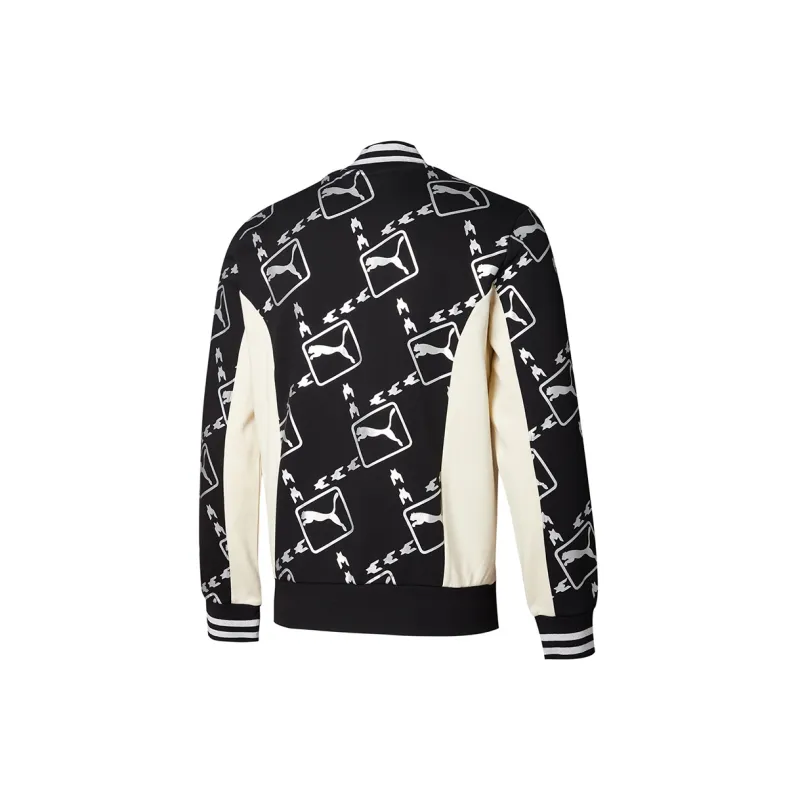 PUMA Metallic Jackets Unisex Black-1