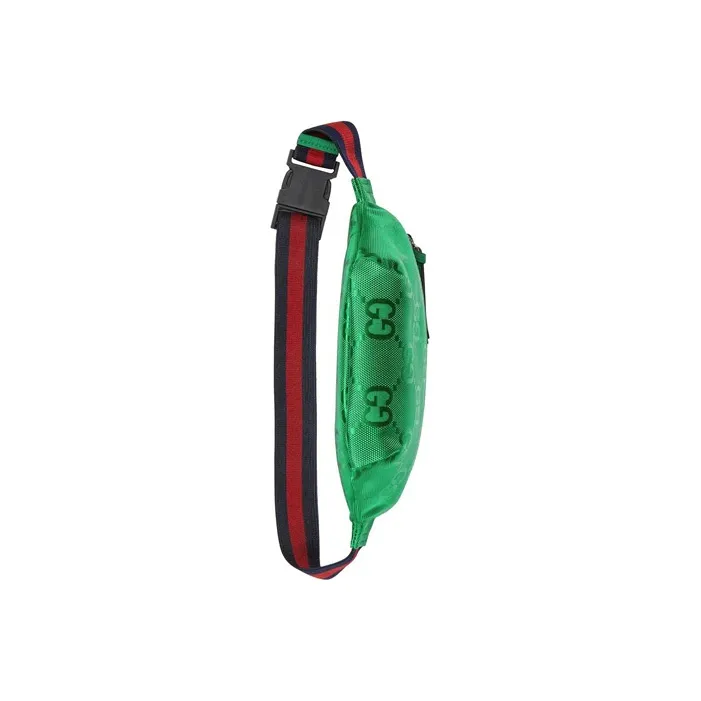 GUCCI Off The Grid Nylon With Leather Fanny Pack Sling Bags Kids' Bags Kids' Green-4